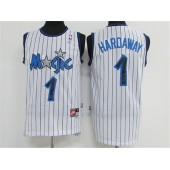 Orlando Magic #1 Penny Hardaway White New Revolution 30 Men Jersey