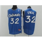Orlando Magic #32 Shaquille O'Neal Blue New Revolution 30 Men Jersey