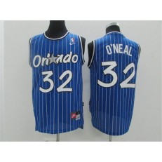 Orlando Magic #32 Shaquille O'Neal Blue New Revolution 30 Men Jersey
