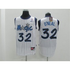 Orlando Magic #32 Shaquille O'Neal White New Revolution 30 Men Jersey