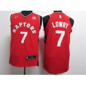 Toronto Raptors #7 Kyle Lowry Red Nike Swingman Men Jersey