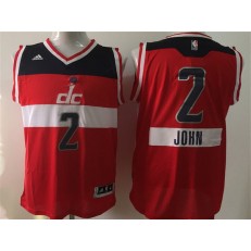 Washington Wizards #2 John Wall Red 2014-15 Christmas Day Stitched Men Jersey