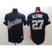 American League #27 Jose Altuve Navy 2018 MLB All-Star Game Home Run Derby Men Jersey