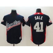 American League #41 Chris Sale Navy 2018 MLB All-Star Game Home Run Derby Men Jersey