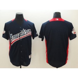 American League #Navy 2018 MLB All-Star Game Home Run Derby Team Men Jersey