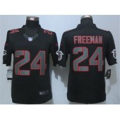 Atlanta Falcons #24 Devonta Freeman Black Impact Limited Nike NFL Men Jersey