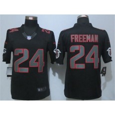 Atlanta Falcons #24 Devonta Freeman Black Impact Limited Nike NFL Men Jersey