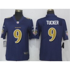 Baltimore Ravens #9 Justin Tucker Purple Color Rush Limited Nike NFL Men Jersey