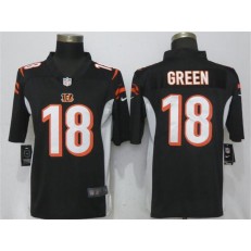 Cincinnati Bengals #18 A.J. Green Black Vapor Untouchable Limited Nike NFL Men Jersey