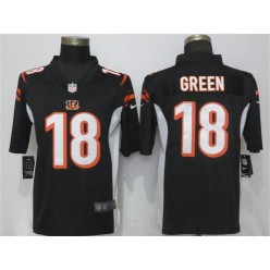 Cincinnati Bengals #18 A.J. Green Black Vapor Untouchable Limited Nike NFL Men Jersey