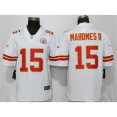 Kansas City Chiefs #15 Patrick Mahomes White Vapor Untouchable Limited Nike NFL Men Jersey
