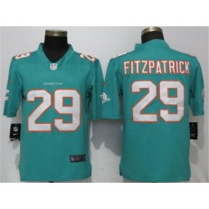 Miami Dolphins #29 Minkah Fitzpatrick Aqua Vapor Untouchable Limited Nike NFL Men Jersey