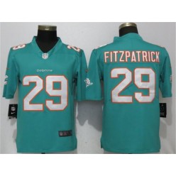 Miami Dolphins #29 Minkah Fitzpatrick Aqua Vapor Untouchable Limited Nike NFL Men Jersey