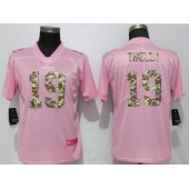 Minnesota Vikings #19 Adam Thielen Pink Camo Fashion Limited Nike NFL Men Jersey