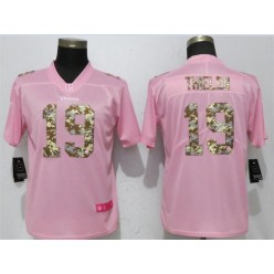 Minnesota Vikings #19 Adam Thielen Pink Camo Fashion Limited Nike NFL Men Jersey