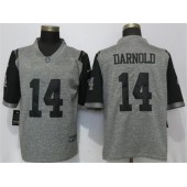 New York Jets 14 Sam Darnold Gray Vapor Untouchable Limited Nike NFL Men Jersey