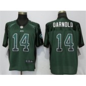 New York Jets 14 Sam Darnold Green Drift Fashion Elite Nike NFL Men Jersey