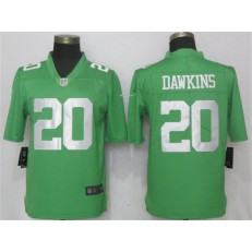 Philadelphia Eagles #20 Brian Dawkins Green 2017 Vapor Untouchable Player Limited Nike NFL Men Jersey