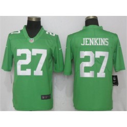 Philadelphia Eagles #27 Malcolm Jenkins Green 2017 Vapor Untouchable Player Limited Nike NFL Men Jersey