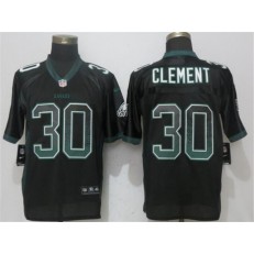Philadelphia Eagles #30 Corey Clement Black Drift Fashion Elite Nike NFL Men Jersey