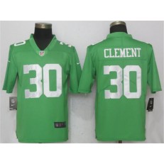 Philadelphia Eagles #30 Corey Clement Green 2017 Vapor Untouchable Player Limited Nike NFL Men Jersey
