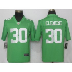 Philadelphia Eagles #30 Corey Clement Green 2017 Vapor Untouchable Player Limited Nike NFL Men Jersey