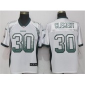 Philadelphia Eagles #30 Corey Clement White Drift Fashion Elite Nike NFL Men Jersey