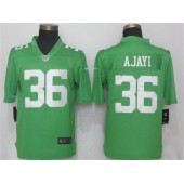 Philadelphia Eagles #36 Jay Ajayi Green 2017 Vapor Untouchable Player Limited Nike NFL Men Jersey