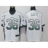 Philadelphia Eagles #36 Jay Ajayi White Drift Fashion Elite Nike NFL Men Jersey