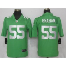 Philadelphia Eagles #55 Brandon Graham Green 2017 Vapor Untouchable Player Limited Nike NFL Men Jersey