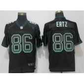 Philadelphia Eagles #86 Zach Ertz Black Drift Fashion Elite Nike NFL Men Jersey