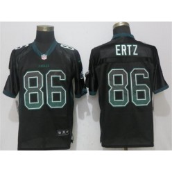 Philadelphia Eagles #86 Zach Ertz Black Drift Fashion Elite Nike NFL Men Jersey