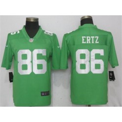 Philadelphia Eagles #86 Zach Ertz Green 2017 Vapor Untouchable Player Limited Nike NFL Men Jersey