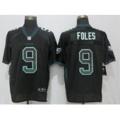 Philadelphia Eagles #9 Nick Foles Black Drift Fashion Elite Nike NFL Men Jersey