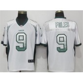 Philadelphia Eagles #9 Nick Foles White Drift Fashion Elite Nike NFL Men Jersey