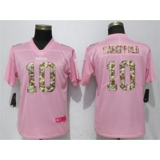 San Francisco 49ers #10 Jimmy Garoppolo Pink Camo Fashion Limited Nike NFL Men Jersey
