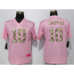 San Francisco 49ers #10 Jimmy Garoppolo Pink Camo Fashion Limited Nike NFL Men Jersey