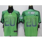 Seattle Seahawks #20 Rashaad Penny Green Drift Fashion Elite Nike NFL Men Jersey