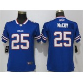 Women Nike Buffalo Bills #25 LeSean McCoy Blue Vapor Untouchable Limited NFL Jersey