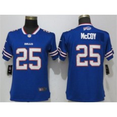 Women Nike Buffalo Bills #25 LeSean McCoy Blue Vapor Untouchable Limited NFL Jersey
