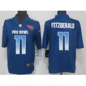 Arizona Cardinals #11 Larry Fitzgerald Royal NFC 2018 Pro Bowl Game Nike NFL Men Jersey