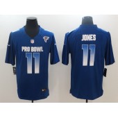 Atlanta Falcons #11 Julio Jones Royal NFC 2018 Pro Bowl Game Nike NFL Men Jersey