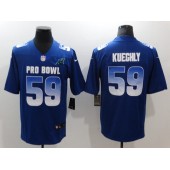 Carolina Panthers #59 Luke Kuechly Royal NFC 2018 Pro Bowl Game Nike NFL Men Jersey