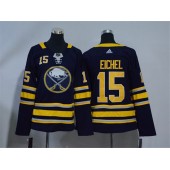 Buffalo Sabres #15 Jack Eichel Navy Women Adidas Jersey