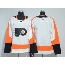 Philadelphia Flyers Blank White Women Adidas Jersey