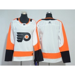 Philadelphia Flyers Blank White Women Adidas Jersey