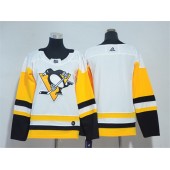 Pittsburgh Penguins Blank White Women Adidas Jersey