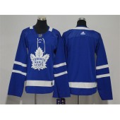 Toronto Maple Leafs Blank Blue Women Adidas Jersey