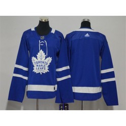 Toronto Maple Leafs Blank Blue Women Adidas Jersey
