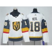 Vegas Golden Knights #18 James Neal White Women Adidas Jersey
